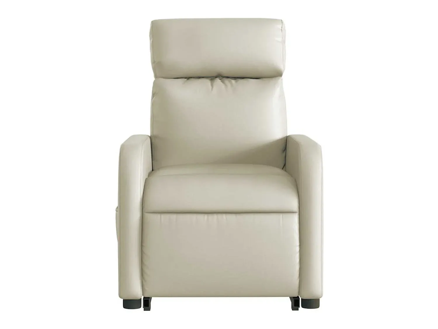 Poltrona Confortável | Poltrona reclinável elevatória couro artificial cor SHL818712^ Poltrona