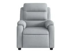 Poltrona* Poltrona Confortável | Poltrona reclinável elétrica tecido -claro SHL686815 Cinzento