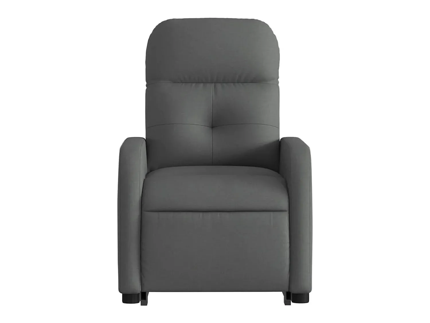 Poltrona| Poltrona Confortável | Poltrona reclinável elevatória tecido cinzento-escuro SHL561540 Cinza antracite