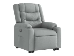 Poltrona Confortável | Poltrona reclinável elevatória tecido -claro SHL350806^ Poltrona