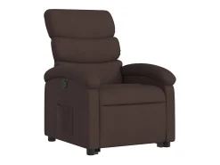 Poltrona* Poltrona Confortável | Poltrona reclinável elevatória tecido -escuro SHL895508 Castanho
