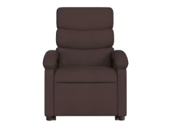 Poltrona* Poltrona Confortável | Poltrona reclinável elevatória tecido -escuro SHL895508 Castanho