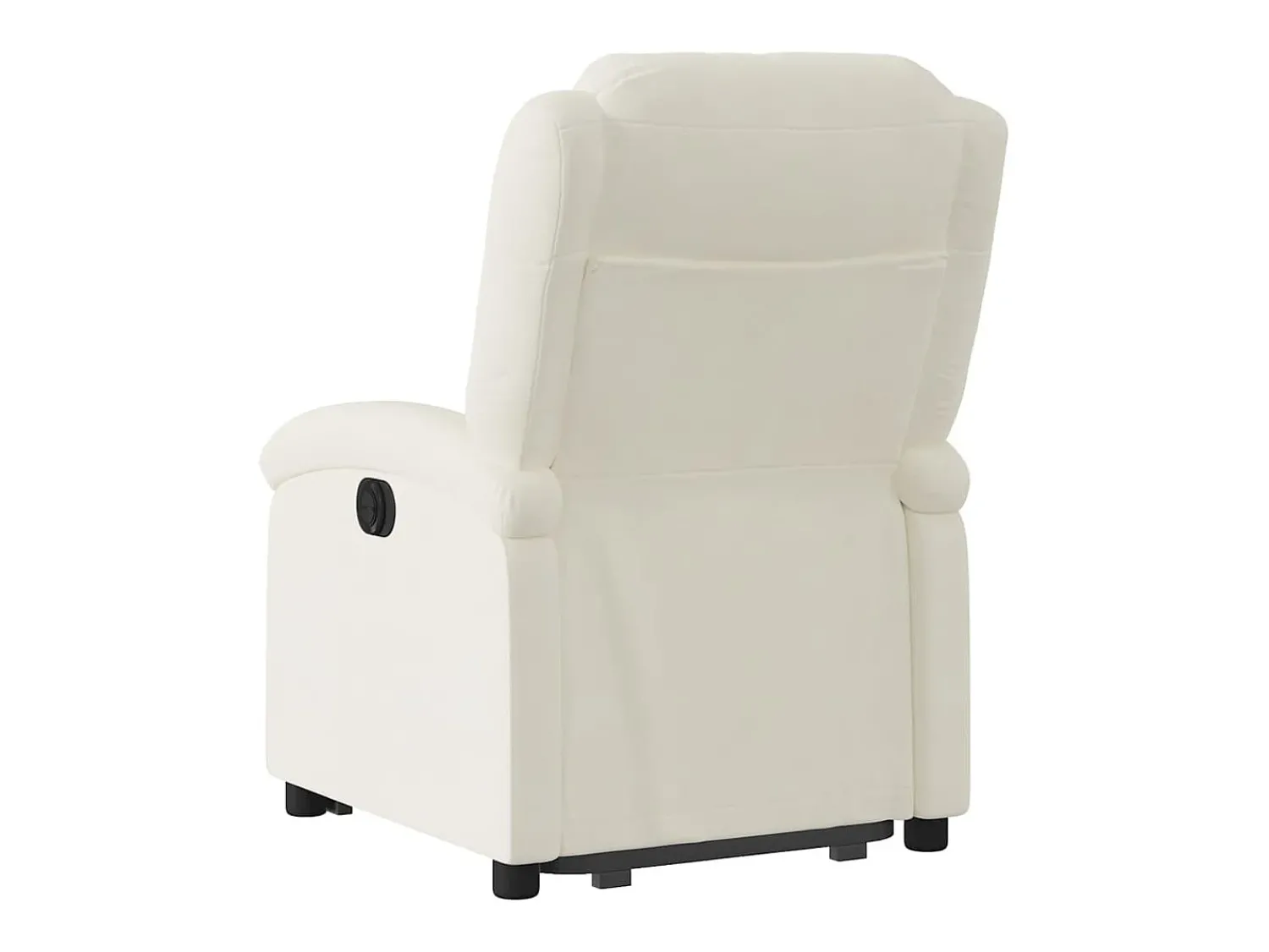 Poltrona| Poltrona Confortável | Poltrona reclinável elevatória veludo cor SHL58325 Creme