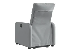 Poltrona| Poltrona Confortável | Poltrona reclinável elevatória tecido -claro SHL280715 Cinzento