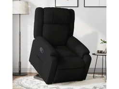 Poltrona| Poltrona Confortável | Poltrona reclinável elevatória tecido SHL608452 Preto