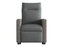 Poltrona* Poltrona Confortável | Poltrona reclinável elevatória tecido cinzento-escuro SHL52156 Cinza antracite