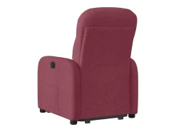 Poltrona| Poltrona Confortável | Poltrona reclinável elevatória tecido tinto SHL926403 Vermelho