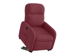 Poltrona| Poltrona Confortável | Poltrona reclinável elevatória tecido tinto SHL926403 Vermelho