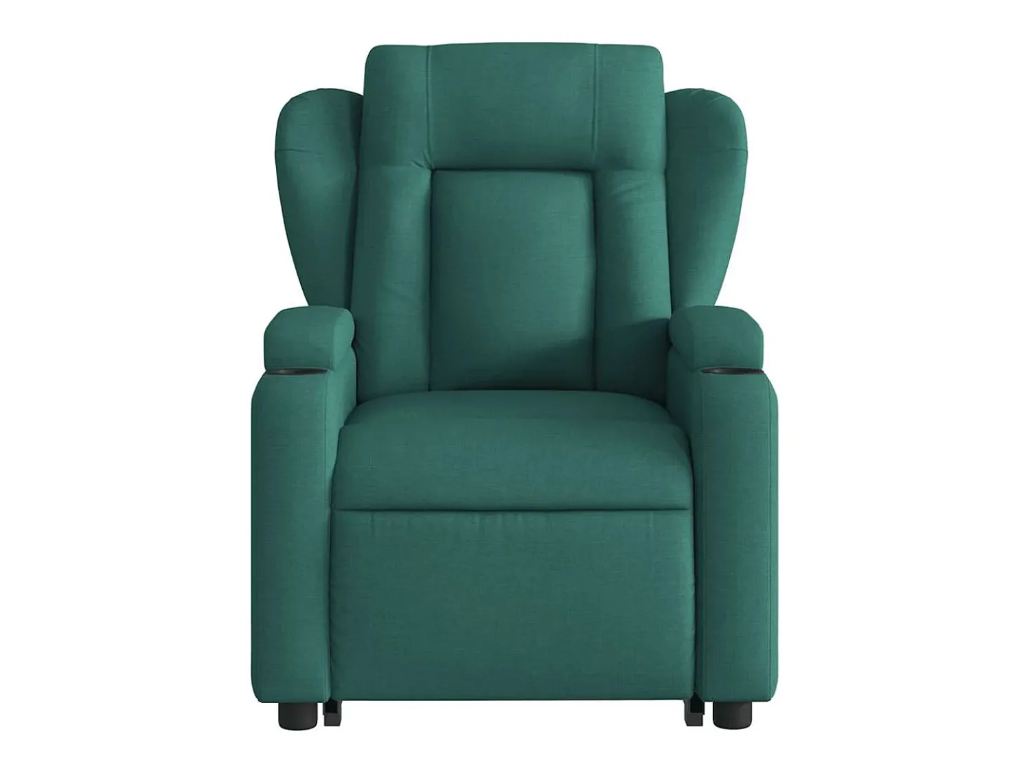 Poltrona* Poltrona Confortável | Poltrona reclinável elevatória tecido verde-escuro SHL320482 Verde pinho