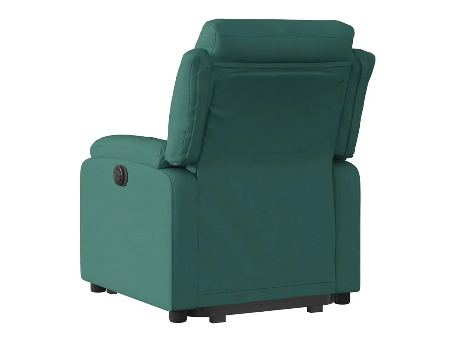 Online Poltrona Confortável | Poltrona reclinável elevatória tecido verde-escuro SHL925314 Verde pinho