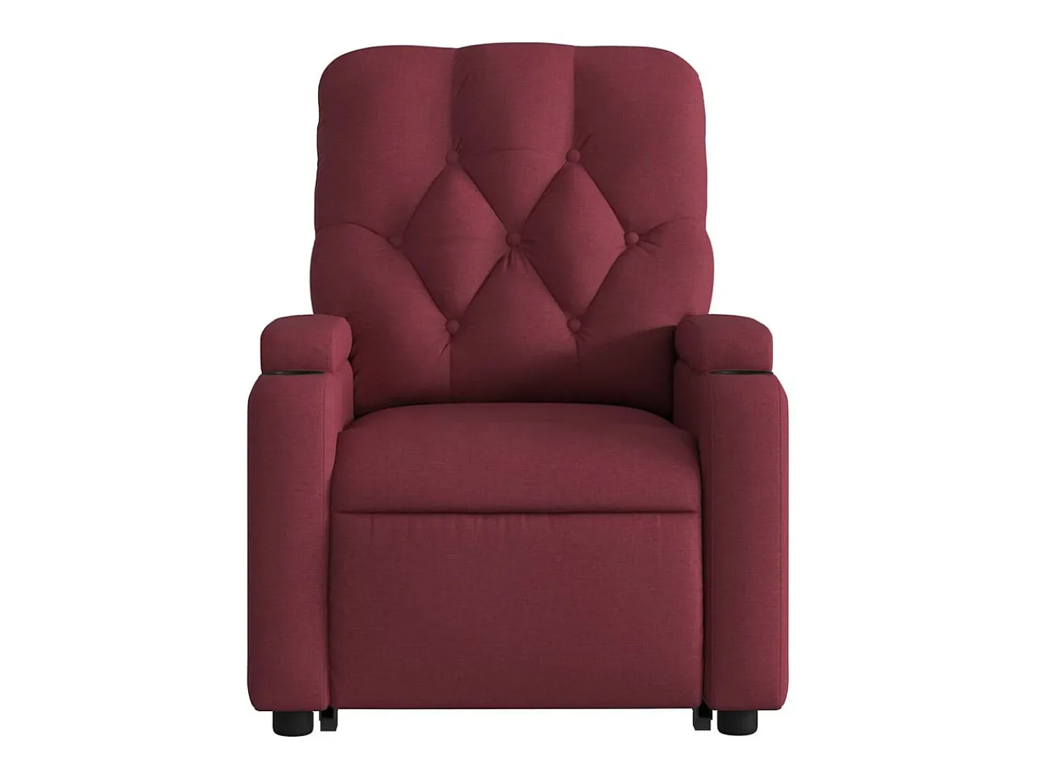 Clearance Poltrona Confortável | Poltrona reclinável elevatória elétrica tecido -tinto SHL56304 Vermelho