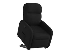 Poltrona* Poltrona Confortável | Poltrona reclinável elevatória tecido SHL364860 Preto