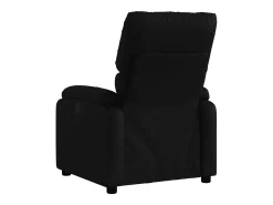 Poltrona* Poltrona Confortável | Poltrona reclinável elétrica couro artificial SHL409278 Preto