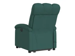 Poltrona* Poltrona Confortável | Poltrona reclinável elevatória de massagens tecido verde-escuro SHL288059 Verde pinho