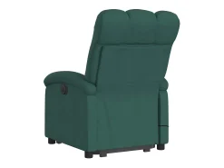 Poltrona* Poltrona Confortável | Poltrona reclinável elevatória de massagens tecido verde-escuro SHL288059 Verde pinho