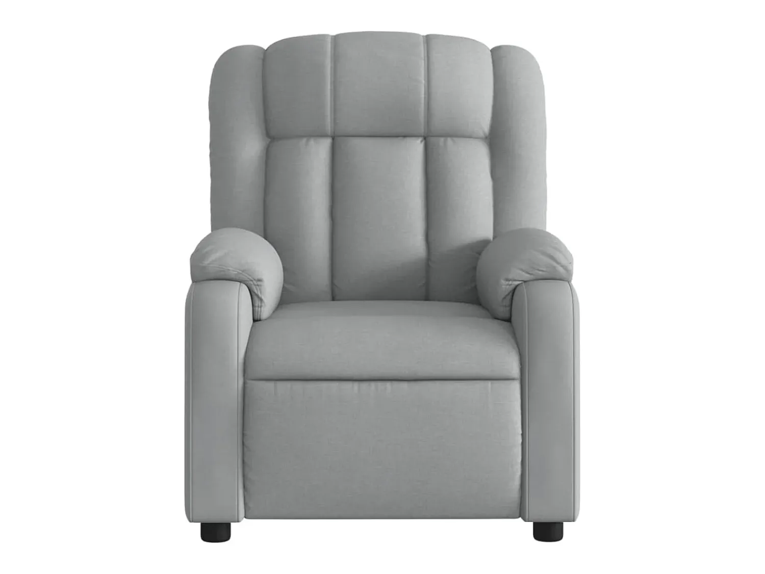 Poltrona* Poltrona Confortável | Poltrona reclinável elétrica tecido -claro SHL355831 Cinzento
