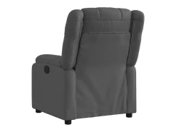 Clearance Poltrona Confortável | Poltrona reclinável elétrica tecido cinzento-escuro SHL565781 Cinza antracite
