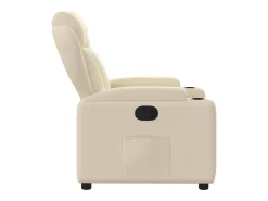 Poltrona* Poltrona Confortável | Poltrona reclinável em tecido SHL494111 Creme