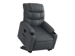 Poltrona Confortável | Poltrona reclinável elevatória couro artificial SHL966246^ Poltrona