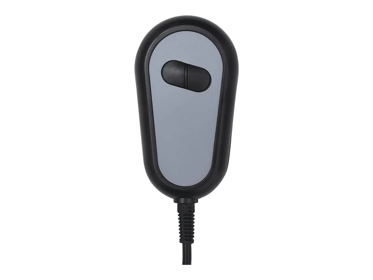 Poltrona Confortável | Poltrona reclinável elétrica veludo cinzento-escuro SHL608304 Cinza antracite