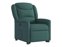Poltrona* Poltrona Confortável | Poltrona reclinável elevatória elétrica tecido verde-escuro SHL704469 Verde pinho