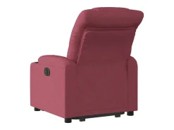 Poltrona* Poltrona Confortável | Poltrona reclinável elevatória tecido tinto SHL785783 Vermelho