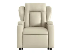 Poltrona Confortável | Poltrona reclinável elevatória couro artificial cor SHL781365^ Poltrona