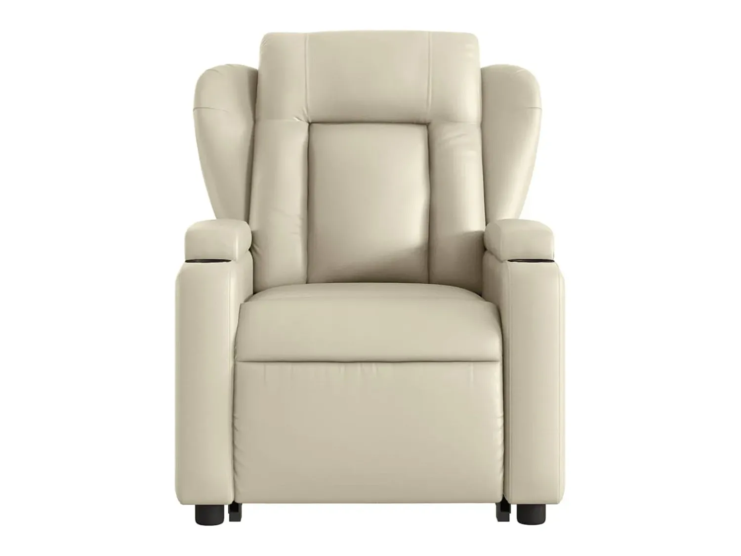 Poltrona Confortável | Poltrona reclinável elevatória couro artificial cor SHL781365^ Poltrona