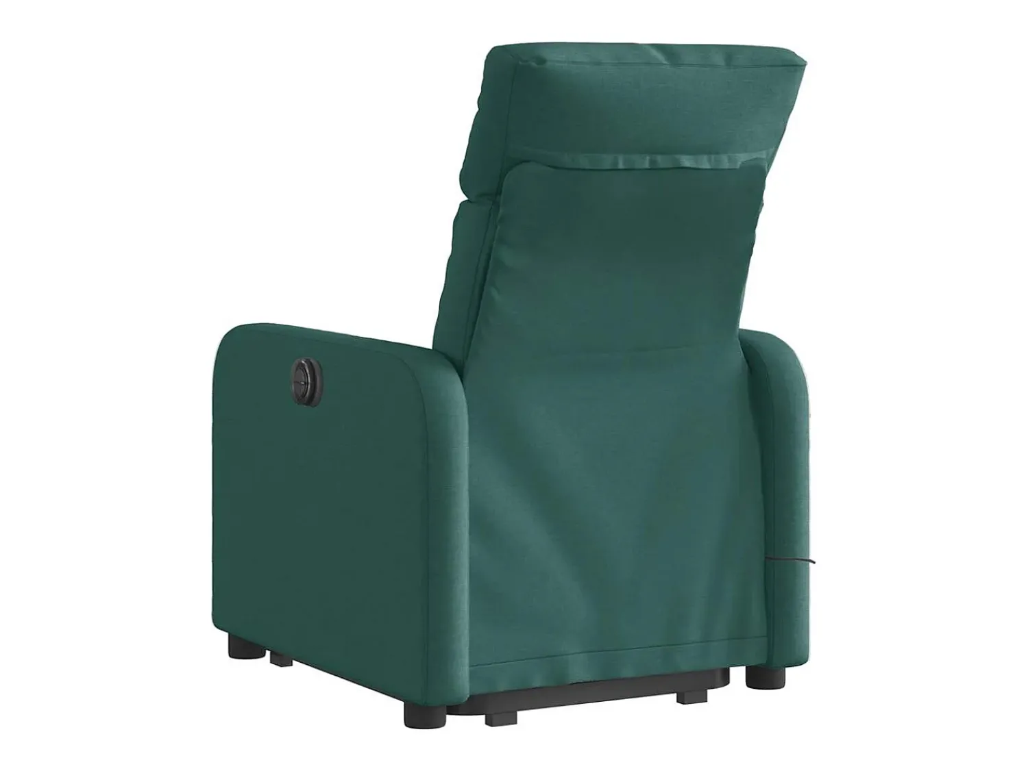 Poltrona| Poltrona Confortável | Poltrona reclinável elevatória de massagens tecido verde-escuro SHL720816 Verde pinho