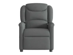Poltrona Confortável | Poltrona reclinável elétrica tecido cinzento-escuro SHL715343^ Poltrona