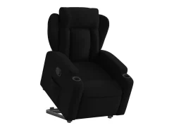 Sale Poltrona Confortável | Poltrona reclinável elevatória tecido SHL73815 Preto