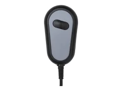 Poltrona Confortável | Poltrona reclinável elétrica tecido castanho-acinzentado SHL120646^ Poltrona