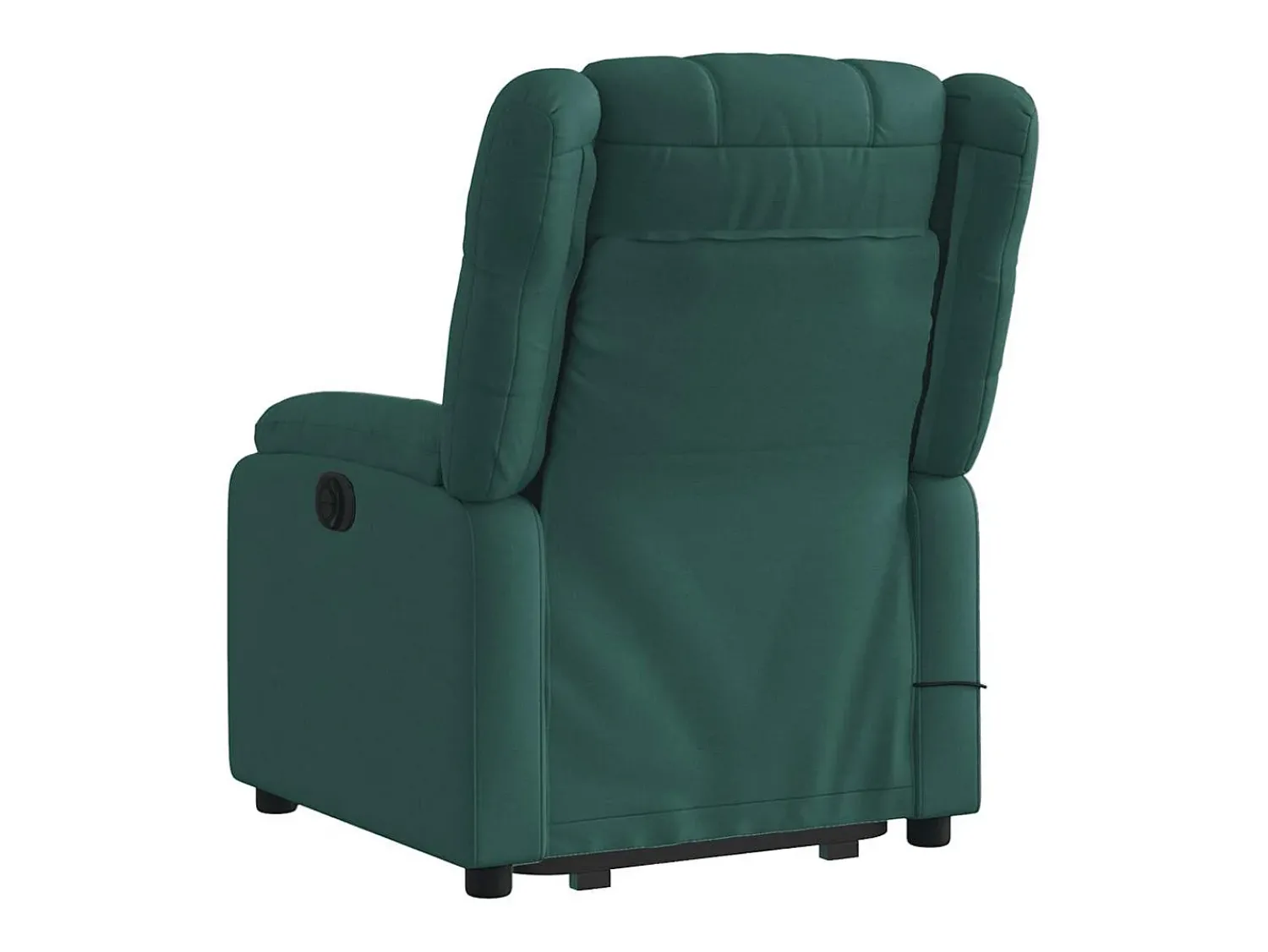 Poltrona| Poltrona Confortável | Poltrona reclinável elevatória de massagens tecido verde-escuro SHL536170 Verde pinho