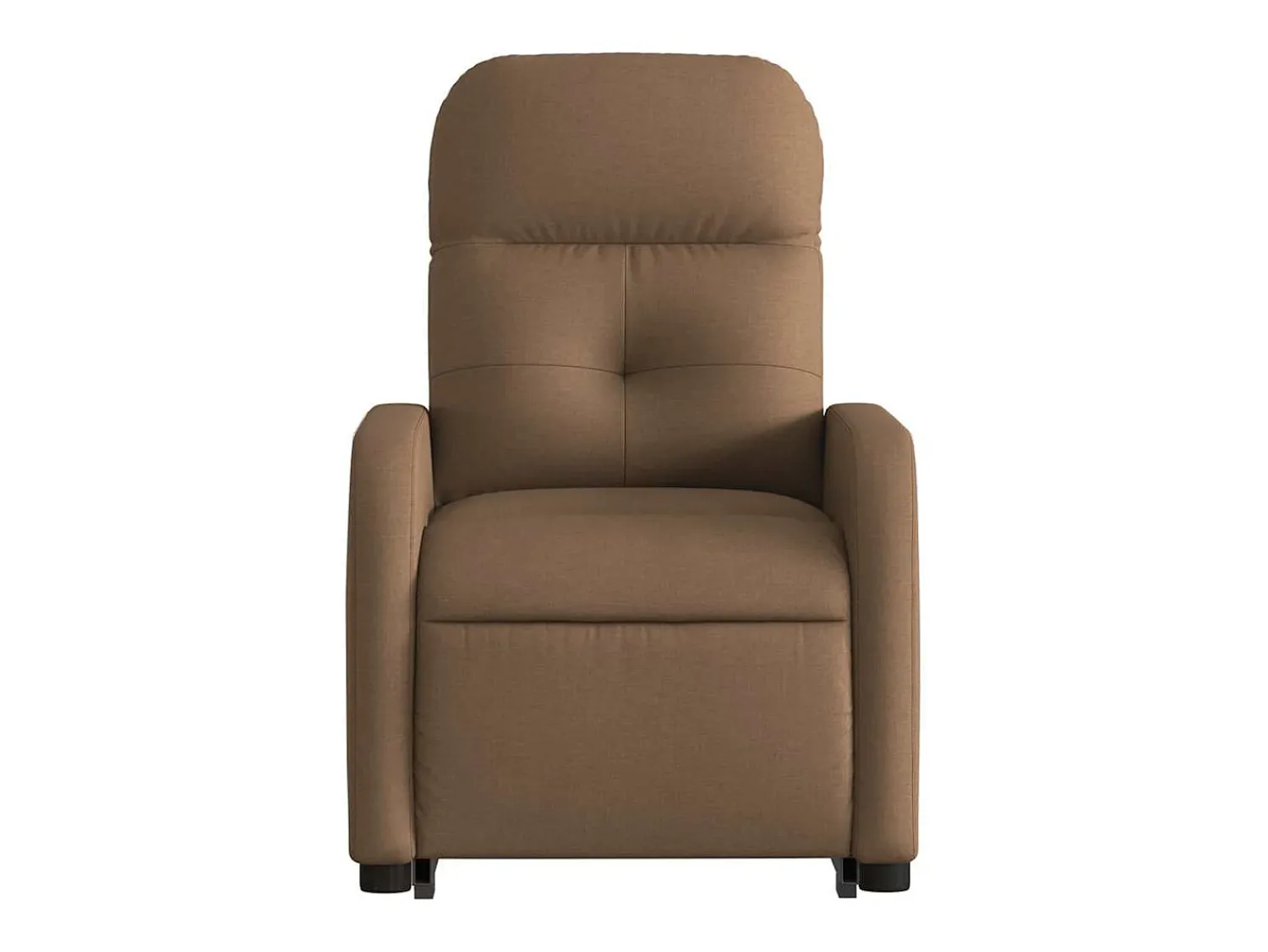 Poltrona* Poltrona Confortável | Poltrona reclinável elevatória tecido SHL152424 Castanho