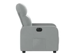 Poltrona| Poltrona Confortável | Poltrona reclinável elétrica tecido -claro SHL617951 Cinzento