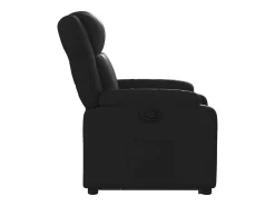 Poltrona| Poltrona Confortável | Poltrona reclinável elevatória couro artificial SHL149681 Preto