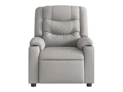 Sale Poltrona Confortável | Poltrona reclinável elétrica tecido -nublado SHL731375 Cinzento