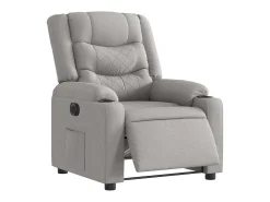 Sale Poltrona Confortável | Poltrona reclinável elétrica tecido -nublado SHL731375 Cinzento