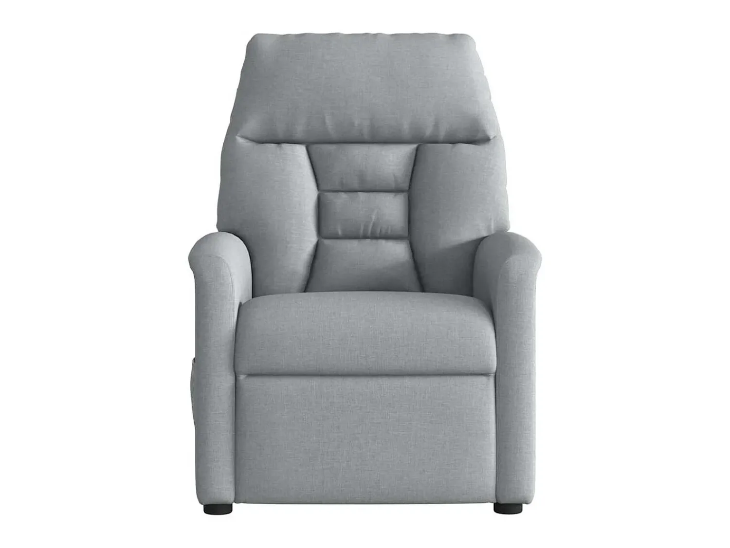 New Poltrona Confortável | Poltrona reclinável elétrica tecido -claro SHL526691 Cinzento
