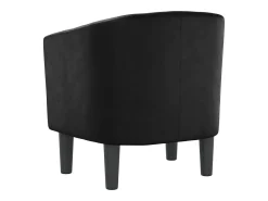 Poltrona* Poltrona Confortável em couro artificial SHL443555 Preto