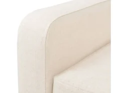 Poltrona* Poltrona Confortável em tecido nata SHL671178 Branco