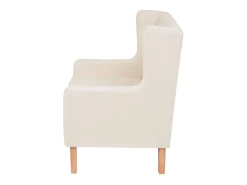 Poltrona* Poltrona Confortável em tecido nata SHL671178 Branco