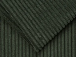 Hot Vente-unique Poltrona convertível abertura rápida veludo canelado verde 70 cm colchão 14 cm LORETO Verde pinho
