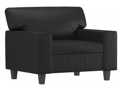 Poltrona couro artificial 60 cm PT170448^ Poltrona