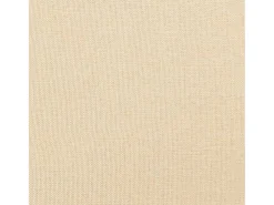 Clearance vidaxl Poltrona de baloiço com banco tecido cor Creme