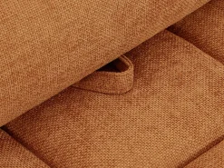 Poltrona|Sofá*Vente-unique Poltrona de canto função avança-recua em tecido texturizado APOLIU Terracota