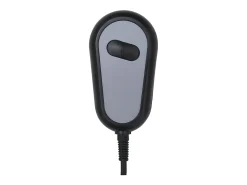 Poltrona|vidaxl Poltrona de massagens elétrica tecido -claro Cinzento