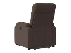 Poltrona* Poltrona de massagens elétrica elevatória microfibra SHL804887 Castanho