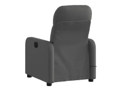 Poltrona* Poltrona de massagens reclinável tecido cinzento-escuro SHL874289 Cinza antracite