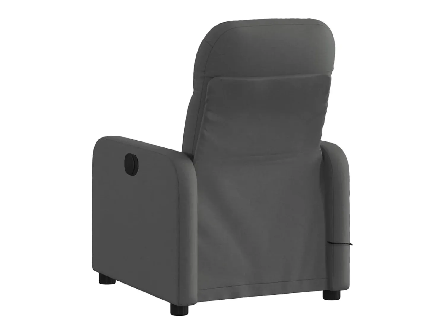 Poltrona* Poltrona de massagens reclinável tecido cinzento-escuro SHL874289 Cinza antracite